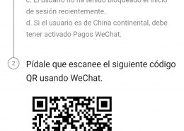 Can anybody help me please with registration approval by QR code in WeChat?