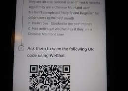 Can somebody help me with Wechat Activation